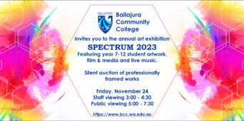 BCC Annual Art Exhibition - Spectrum 2023